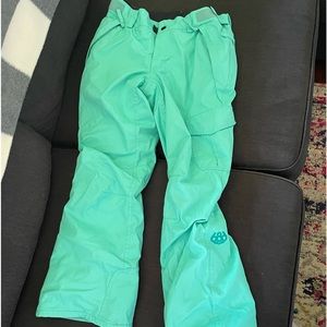 Girls size M 686 snow pants